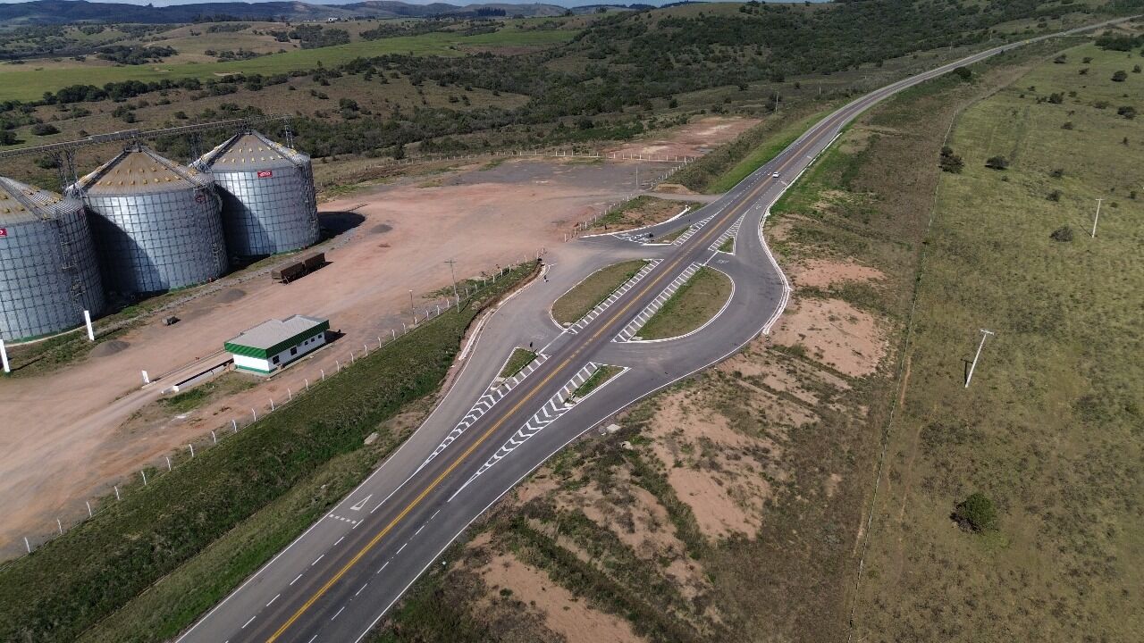 Acesso na BR-392